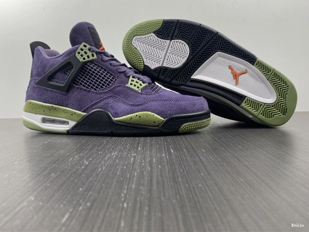 Bmlin shoes 4 Canyon Purple AQ9129-500 WMNS Jordan Air 0802